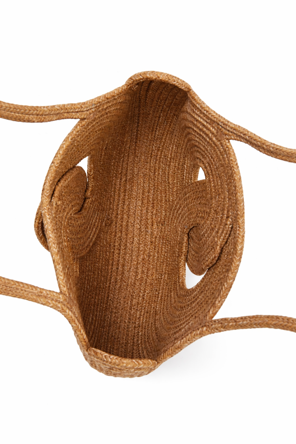 Camel Hasır Omuz Çantası