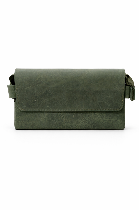 👜 Crazy Hakiki Deri El Portföyü – Premium Seri