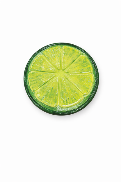El Yapımı Lime (Yeşil Limon) Tasarımlı Buzdolabı Magneti