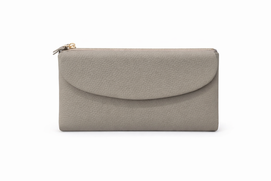 %100 Hakiki Deri Vizon Kadın Cüzdan – Telefon Bölmeli