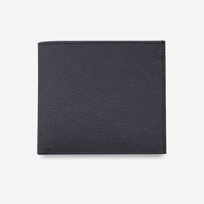 Arven Hakiki Deri Erkek Cüzdan – Siyah Klasik Bifold Model